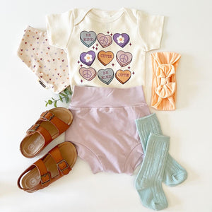 Lavender Organic Bamboo Shorties