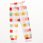 Bright Gingham Joggers