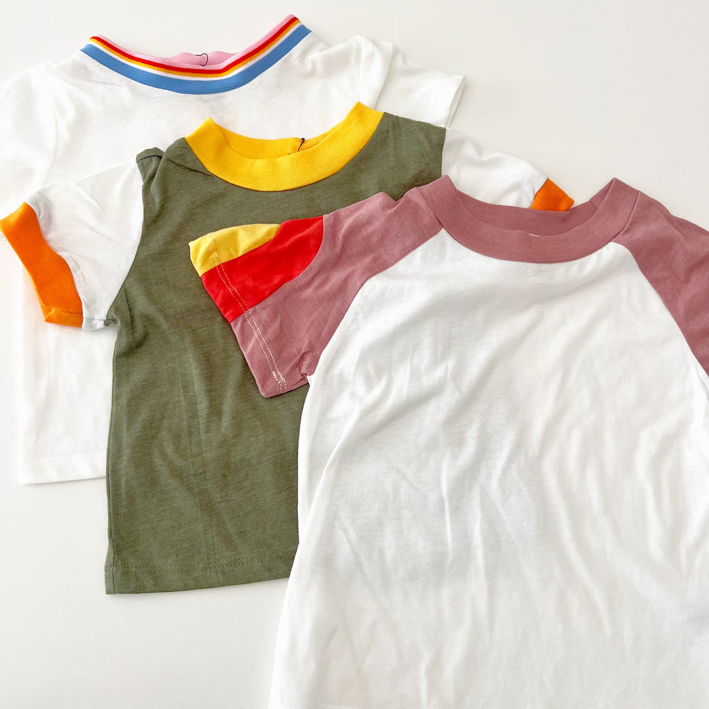 
            
                Load image into Gallery viewer, Rainbow Toddler Tee - BohemianBabies
            
        