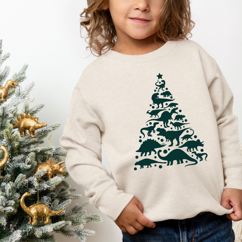 Dino Tree Toddler Sweatshirt