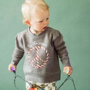 
            
                Load image into Gallery viewer, Tis the Season Toddler Sweatshirt - BohemianBabies
            
        