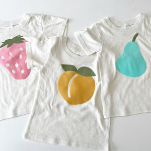 Peach Organic Tee - BohemianBabies