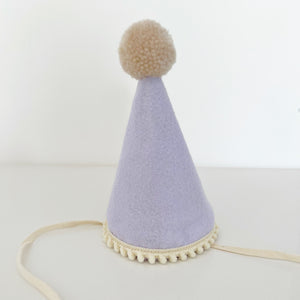 Lavender Felt Party Hat - BohemianBabies