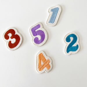 Number Patches for Felt Party Hat - BohemianBabies