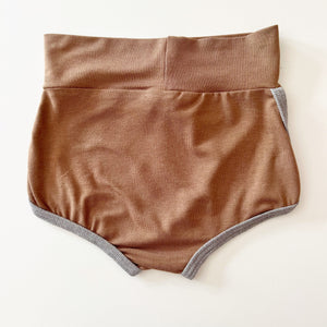 
            
                Load image into Gallery viewer, Americano Bamboo Track Shorties - BohemianBabies
            
        