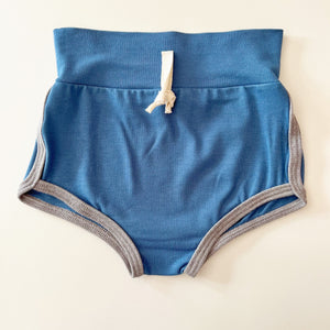 
            
                Load image into Gallery viewer, Stellar Bamboo Track Shorties - BohemianBabies
            
        