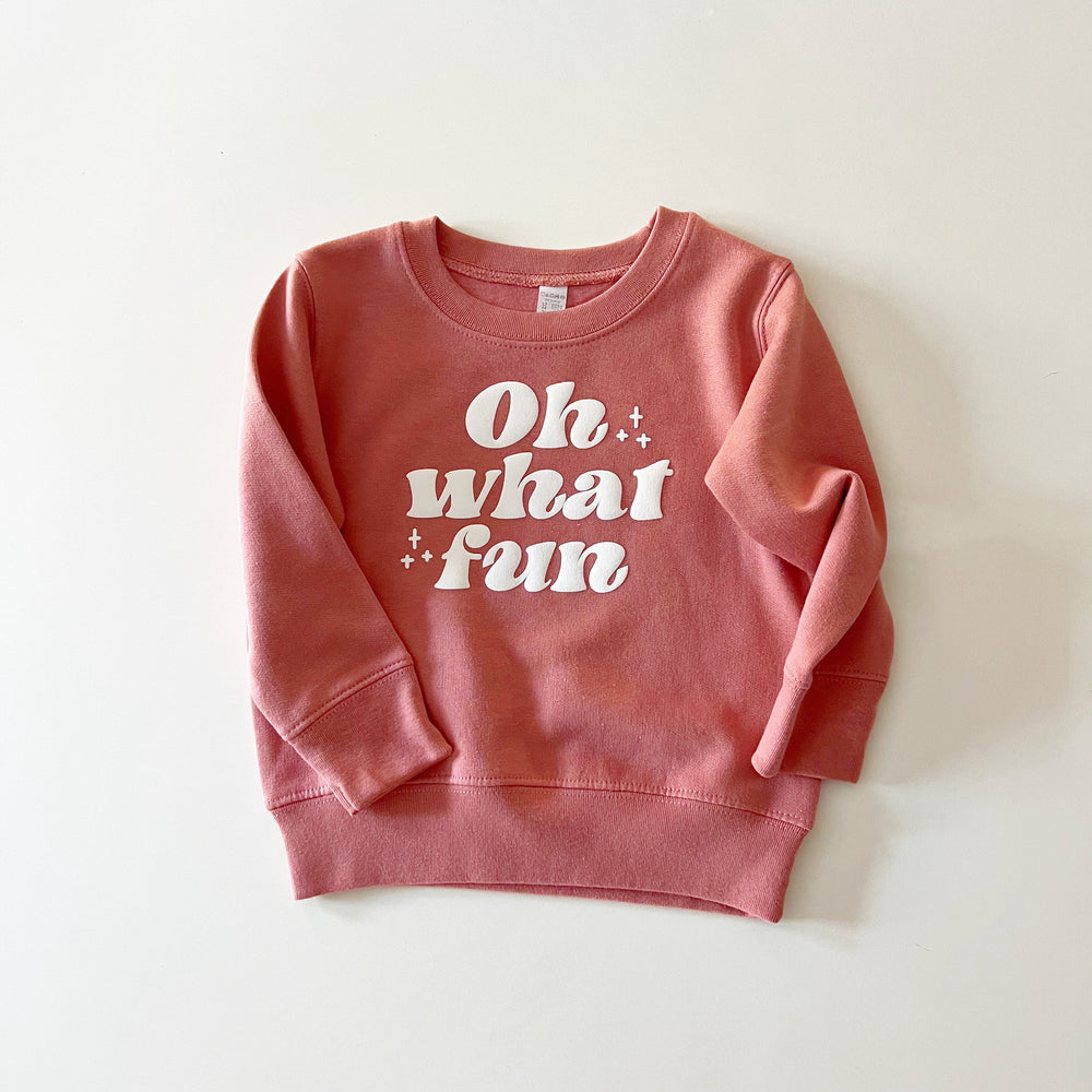 Oh What Fun Toddler Sweatshirt - BohemianBabies