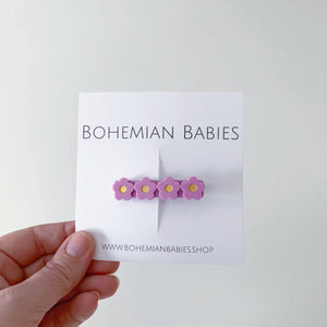 Acrylic Flower Clips - BohemianBabies