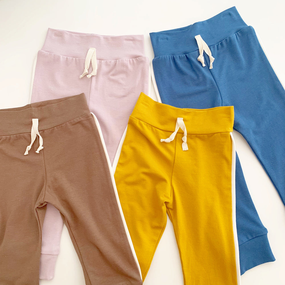 
            
                Load image into Gallery viewer, Golden Bamboo Track Joggers - BohemianBabies
            
        