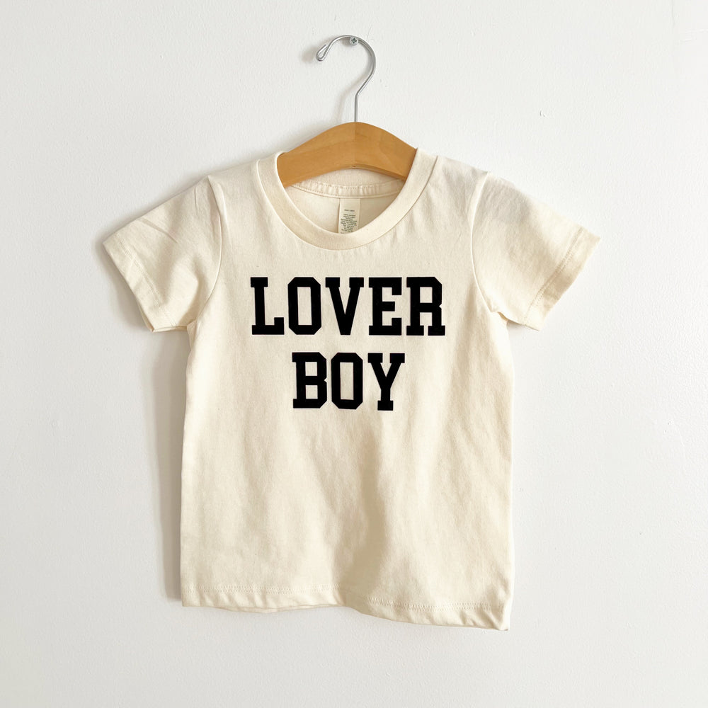 
            
                Load image into Gallery viewer, Lover Boy Organic Kids Tee - BohemianBabies
            
        