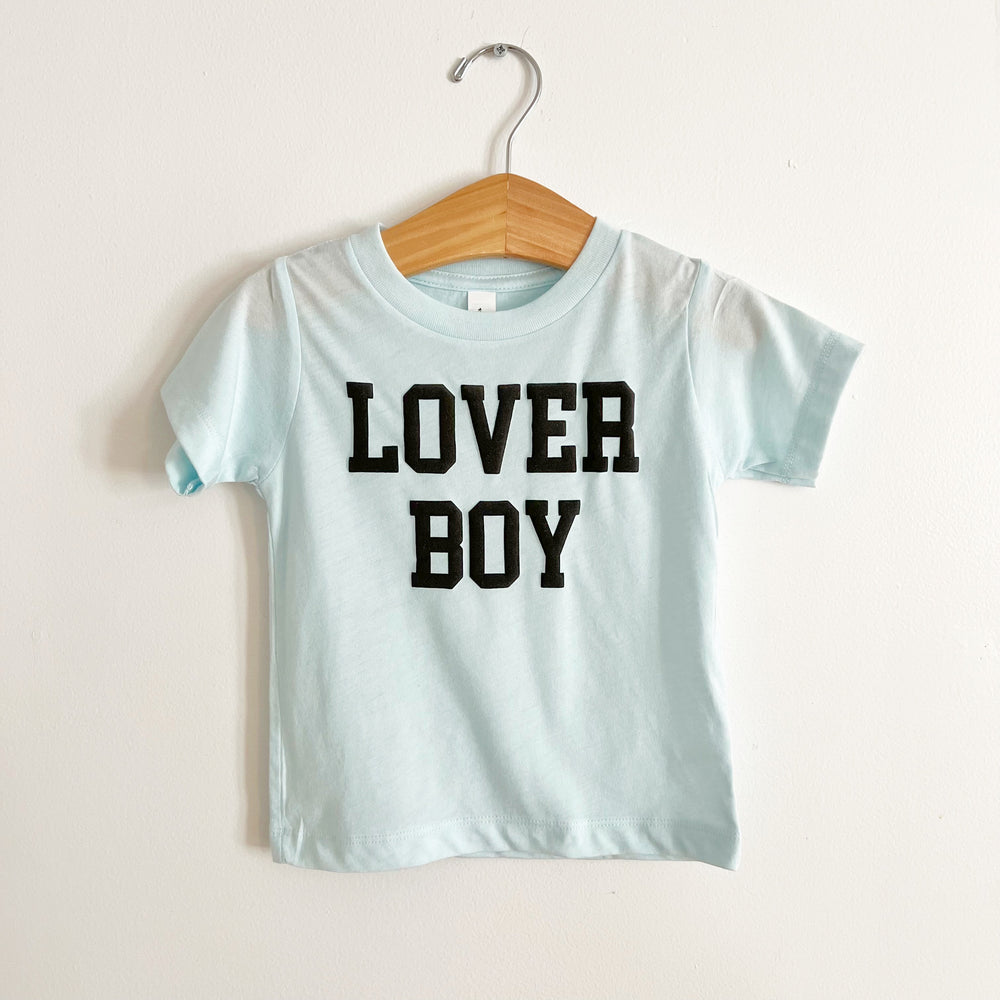 Lover Boy Blue Tri-Blend Kids Tee - BohemianBabies