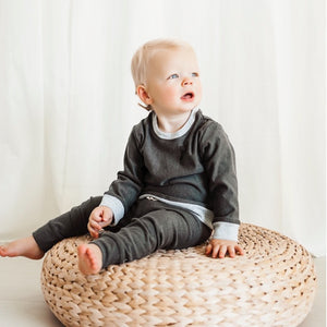 
            
                Load image into Gallery viewer, Raven Organic French Terry Sweatshirt - BohemianBabies
            
        